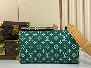 Louis Vuitton Calfskin Monogram Speedy P9 Bandouliere 30 in green M14077 - 5