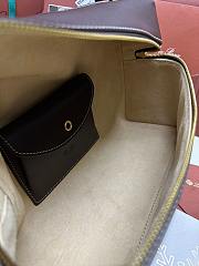 Loro Piana Extra Bag L27 Smooth Calfskin Dark Choco Licorice 27x16x10 cm - 6