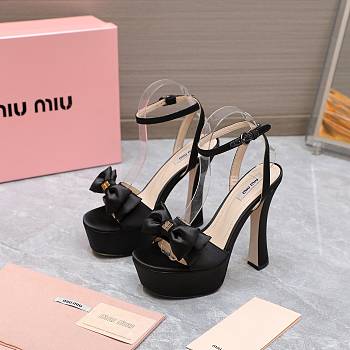 Miu Miu butterfly flower high heel 14cm