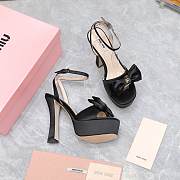 Miu Miu butterfly flower high heel 14cm - 6