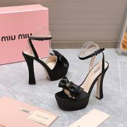 Miu Miu butterfly flower high heel 14cm - 5