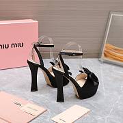 Miu Miu butterfly flower high heel 14cm - 4
