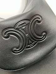 Celine Medium Heloïse bag in black supple grained calfskin 30 x28.5x8 - 3