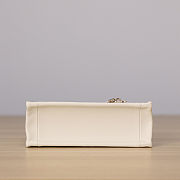 Dior Book Tote Off-white Macrocannage Calfskin 21.5x13x7.5 - 2