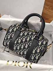  Dior Groove 20 bag in the Dior Oblique jacquard pattern 20.5 x 13.5 x 12 cm - 4