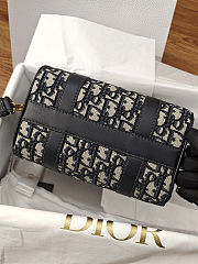  Dior Groove 20 bag in the Dior Oblique jacquard pattern 20.5 x 13.5 x 12 cm - 6