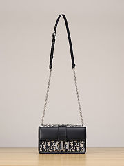 Dior 30 Montaigne East-West bag with chain 21x12x6 cm - 4