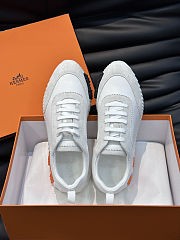 HERMES BOUNCING SNEAKER LOW SPORTS WHITE - 4