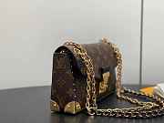 Louis Vuitton Trunkie handbag in Monogram 27×16×8cm - 5