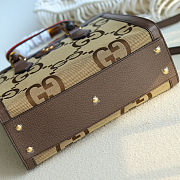 Gucci Gucci Diana jumbo GG shoulder bag 27*24*11cm - 3