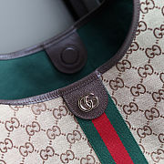 Gucci Giglio large tote bag in beige and brown GG canvas 60 x 47 x 16㎝ - 3