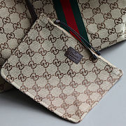 Gucci Giglio large tote bag in beige and brown GG canvas 60 x 47 x 16㎝ - 2
