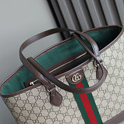 Ophidia medium tote bag 31x24x13 cm - 6