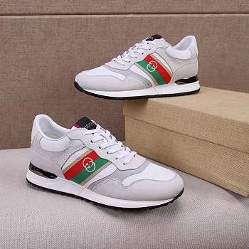 Gucci chunky sneaker with the signature green and red