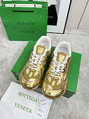 Bottega Veneta Gold Orbit Sneakers - 3