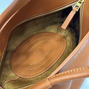 Loewe Paseo handbag in a brown leather finish 33×11×7cm - 6