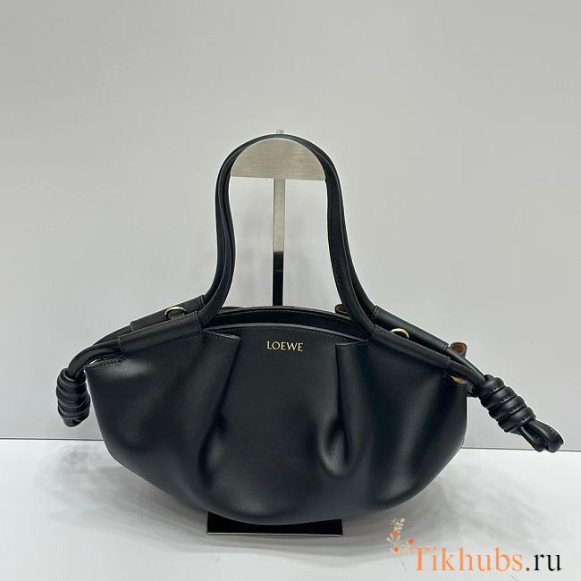  Loewe Paseo bag in black nappa calf leather 33×11×7cm - 1