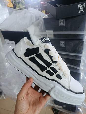 Amiri x Mihara Yasuhiro MMY Shoes White and Black.