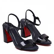Christian Louboutin Women's Black Miss Jane 85 Patent Sandal  - 1