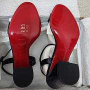 Christian Louboutin Women's Black Miss Jane 85 Patent Sandal  - 6