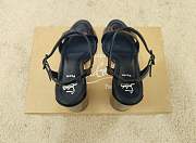 Christian Louboutin Women's Black Miss Jane 85 Patent Sandal  - 2