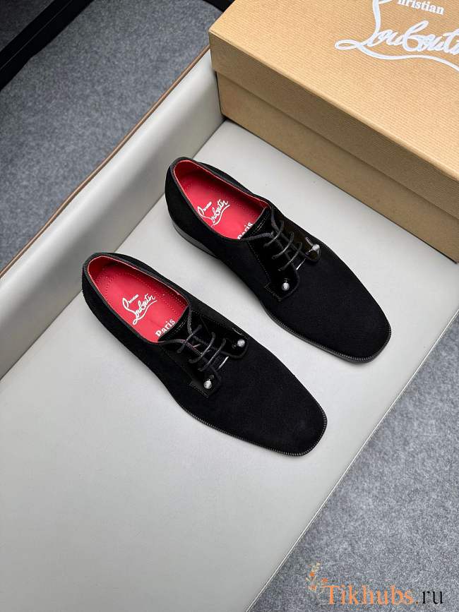 Christian Louboutin Chambeliss 'Black Velvet' Shoes - 1
