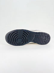 Nike SB Dunk Low x Louis Vuitton in white with black monogram fabric details - 2