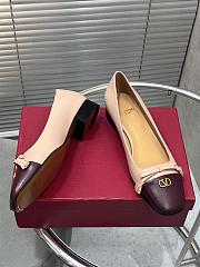 Valentino Valet Du Roi Ballet Flats in rose - 2