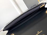 Chanel 24A black quilted patent chain around heart flap bag 15*24.5*4cm - 6