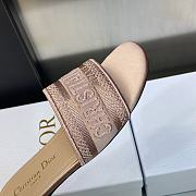 Dior Dway Slide sandals in a pink - 3