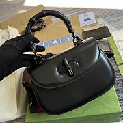 Gucci Bamboo Black 21x15x7cm - 2