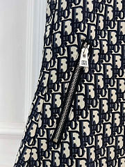 Christian Dior Dress Sleeveless Navy - 2