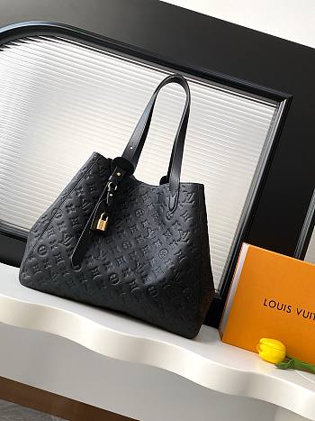 Louis Vuitton All In One MM tote bag in black 56.5x30.5x 17 cm