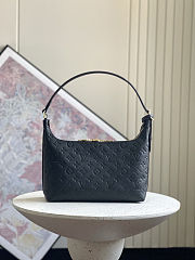  Louis Vuitton Sac Sport bag in black Monogram Empreinte embossed leather 27×22×10.5cm - 3