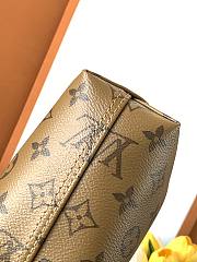 Louis Vuitton Monogram Reverse Atlantis BB Handbag Brown 17.0 x 17.0 x 7.0  - 5