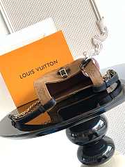 Louis Vuitton Monogram Reverse Atlantis BB Handbag Brown 17.0 x 17.0 x 7.0  - 2