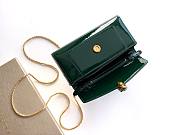 Bvlgari Serpenti Forever phone case in emerald green patent leather 19x10X3.5 cm - 4