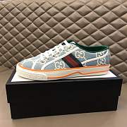 Gucci Tennis 1977 low-top sneaker in the light blue - 2