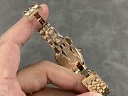 Bvlgari Serpenti Seduttori watch, likely in 18 kt rose gold with a white opaline dial.  - 2