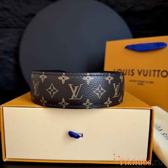 Louis Vuitton headband dark brown monogram - 1