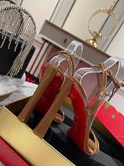 Christian Louboutin O Condora 85 mm strappy sandals in patent leather  - 5