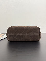 Chanel Maxi Hobo Bag in dark brown suede 32*20*9 cm - 3