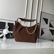 Chanel hobo bag in a brown suede 23.5×31×10cm - 6