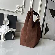 Chanel hobo bag in a brown suede 23.5×31×10cm - 5