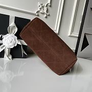 Chanel hobo bag in a brown suede 23.5×31×10cm - 2