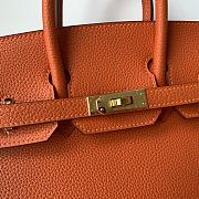 Hermès Birkin bag in Terre Battue Togo leather with gold hardware  25cm - 3