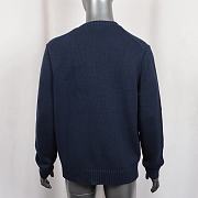 Polo Ralph Lauren navy blue cotton-blend Polo Bear sweater - 2