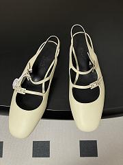 Hermes Jane ballet flats in goatskin leather  - 3