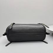 Miu Miu Beau or Aventure shoulder bag in black leather 36cmx20cx15 cm - 6