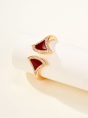 Bvlgari Rose Gold, Diamond and Carnelian Divas' Dream Ring - 5